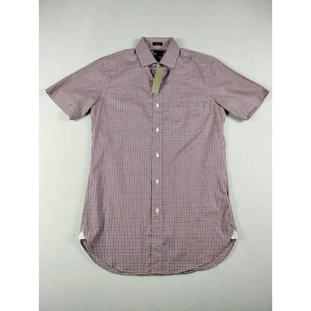J. Crew Shirt Mens XS Multicolor Ludlow 120s 2 Ply Classiccore Normcore Corpcore
